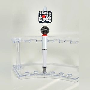 Teach Love Inspire Beaded Pen